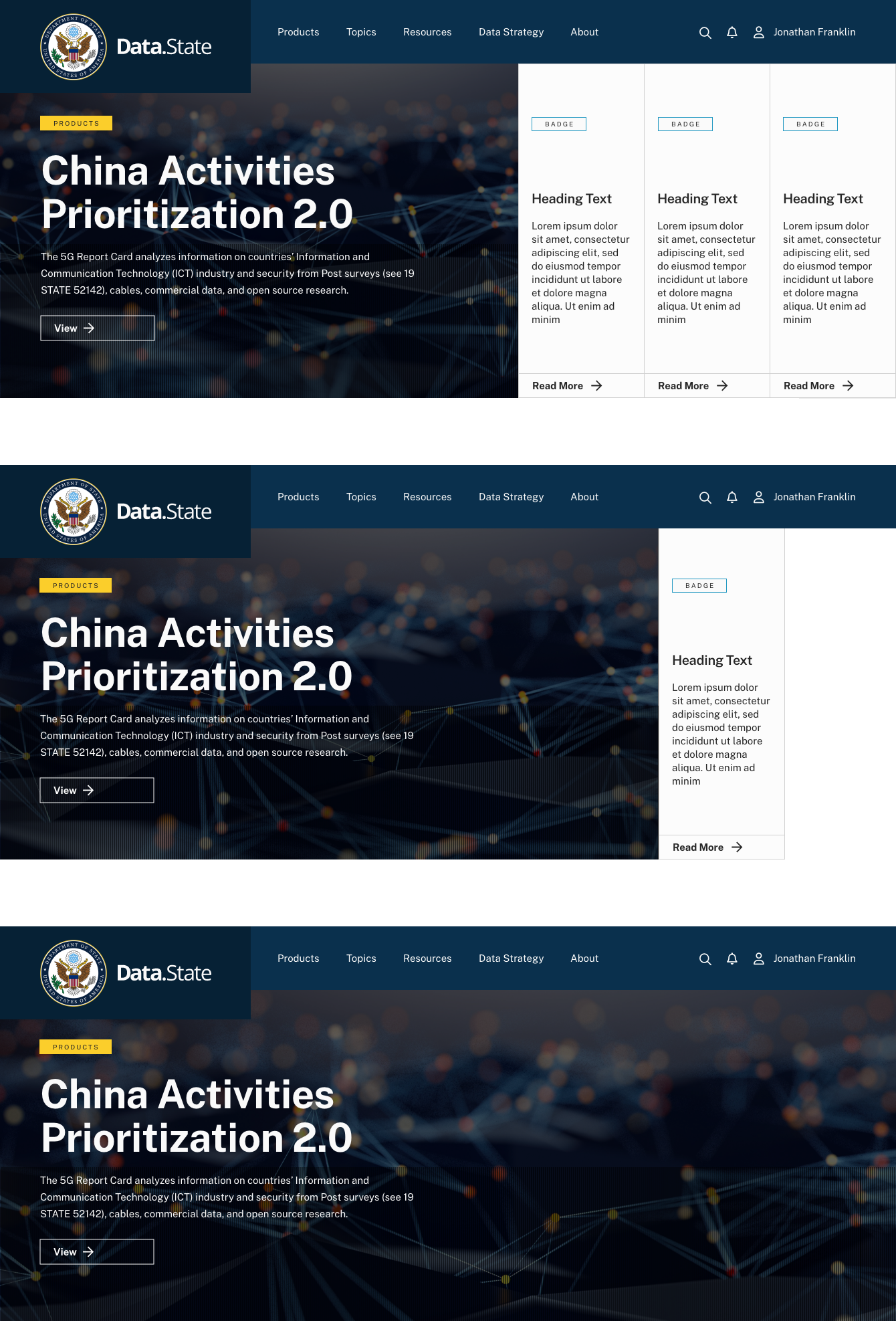 Homepage Feature Sizes
